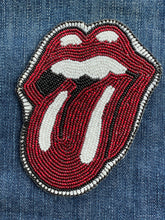 Load image into Gallery viewer, Rolling Stones beaded patch
