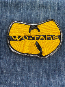 Wu-tang beaded patch